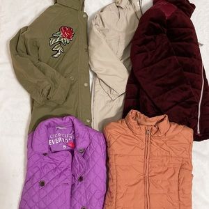 Girls Jacket Bundle size 8-12Y